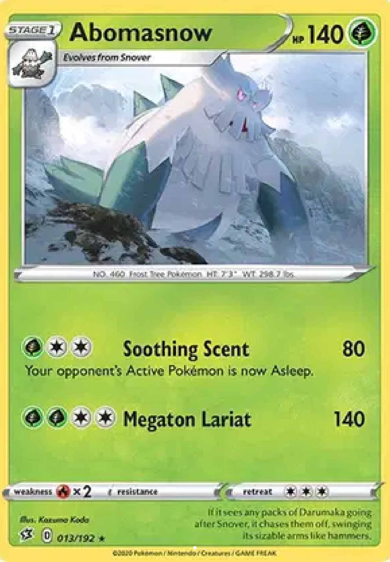 Abomasnow 013/192