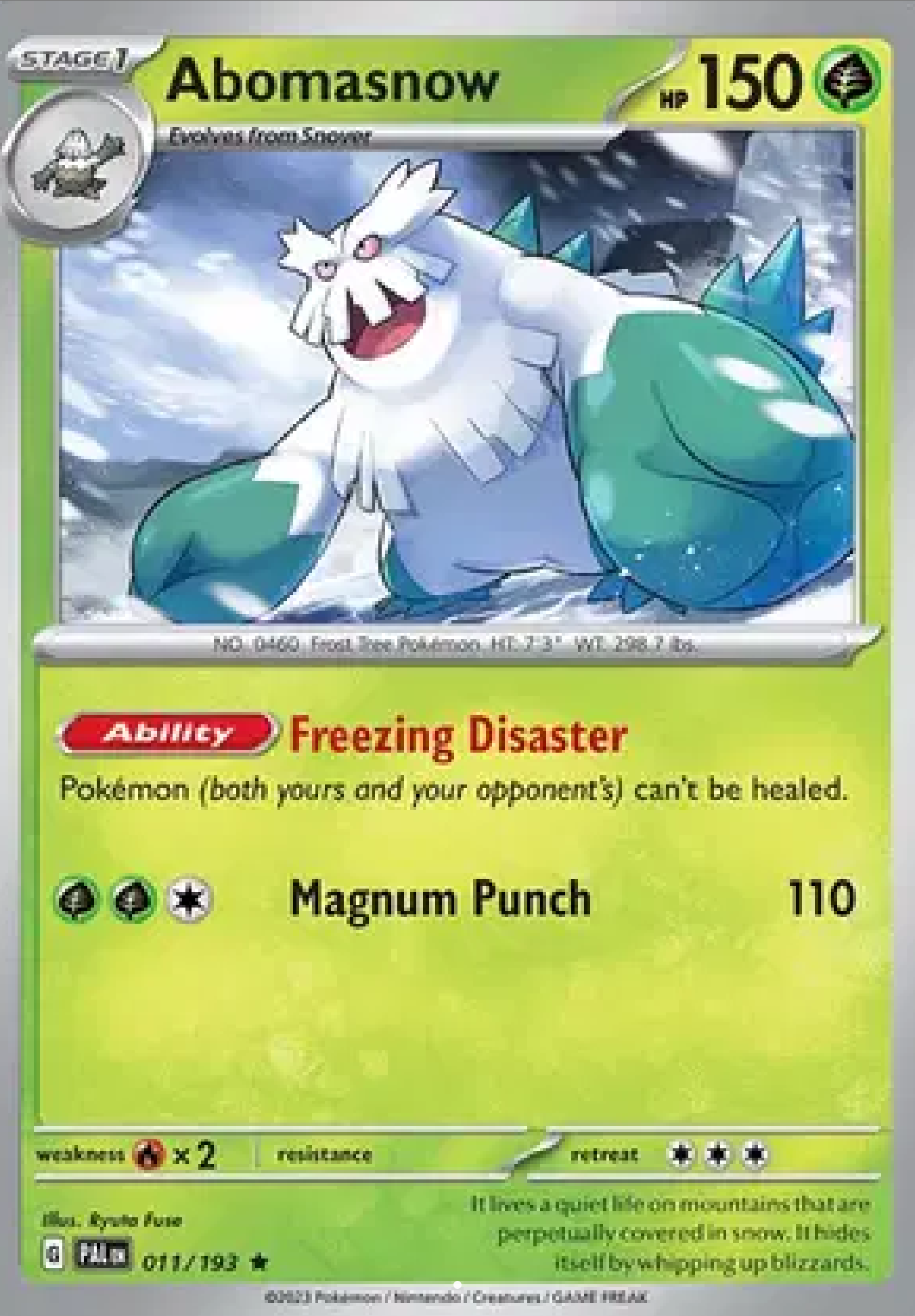 Abomasnow 011/193
