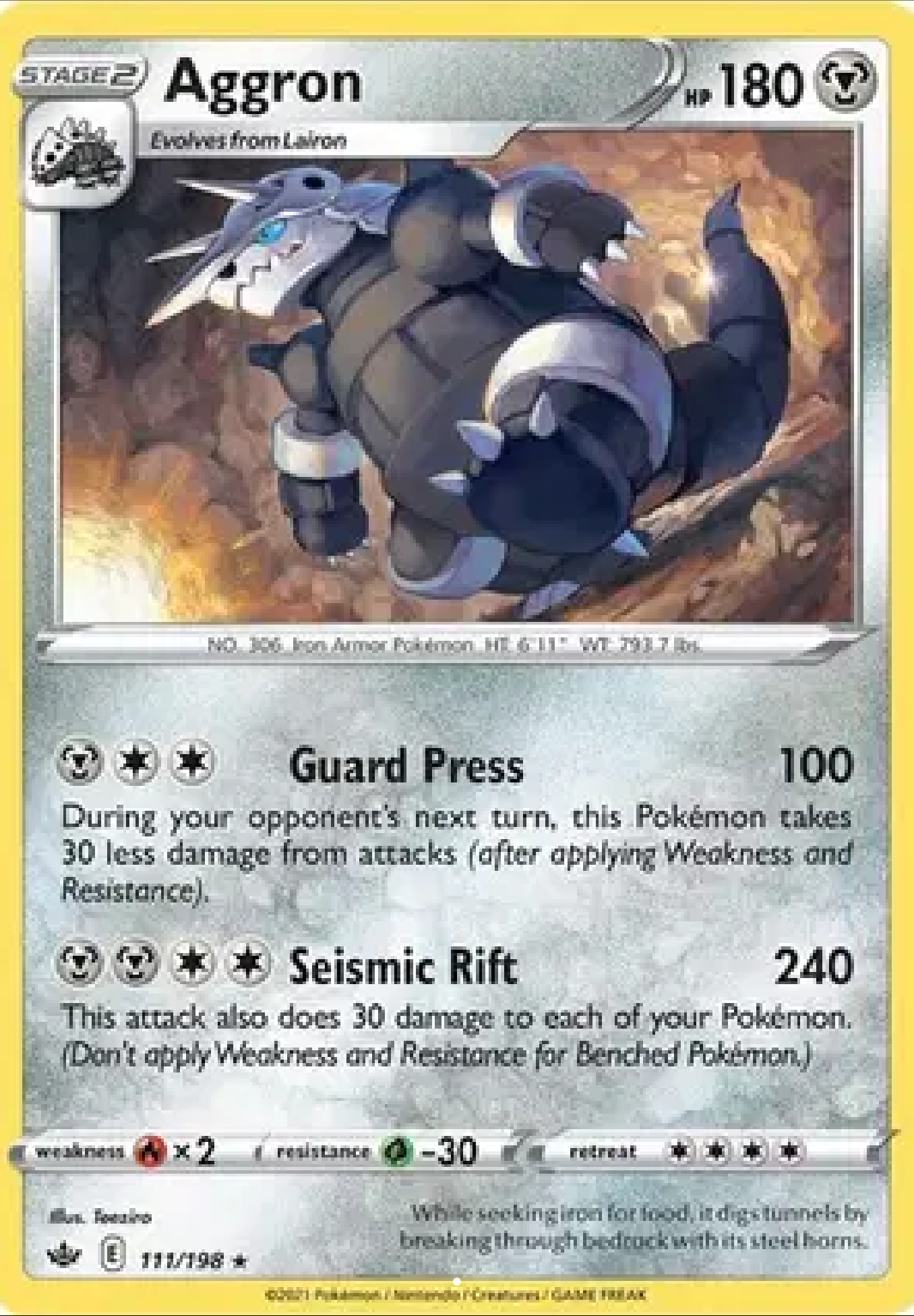 Aggron 111/198