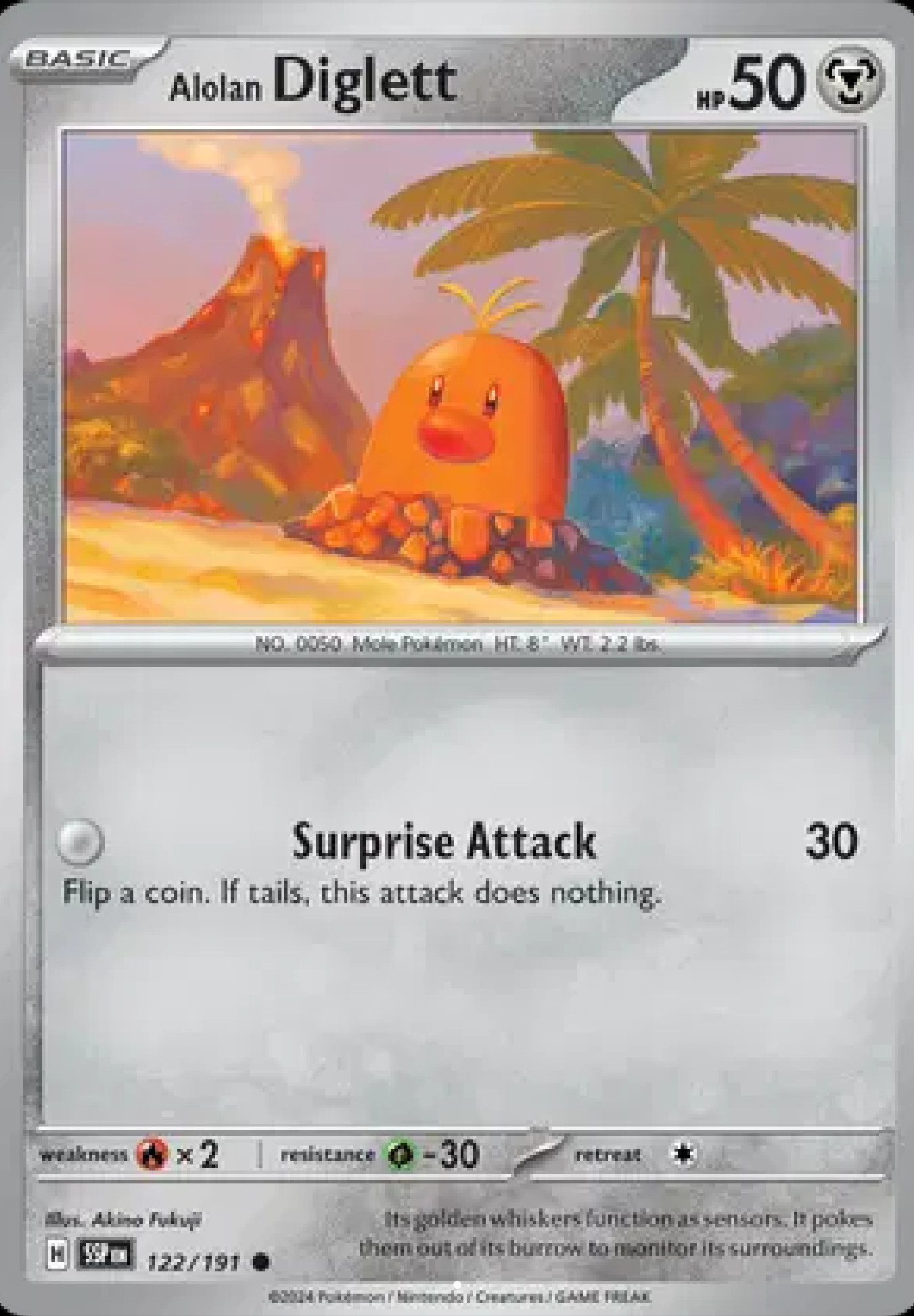Alolan Diglett 122/191
