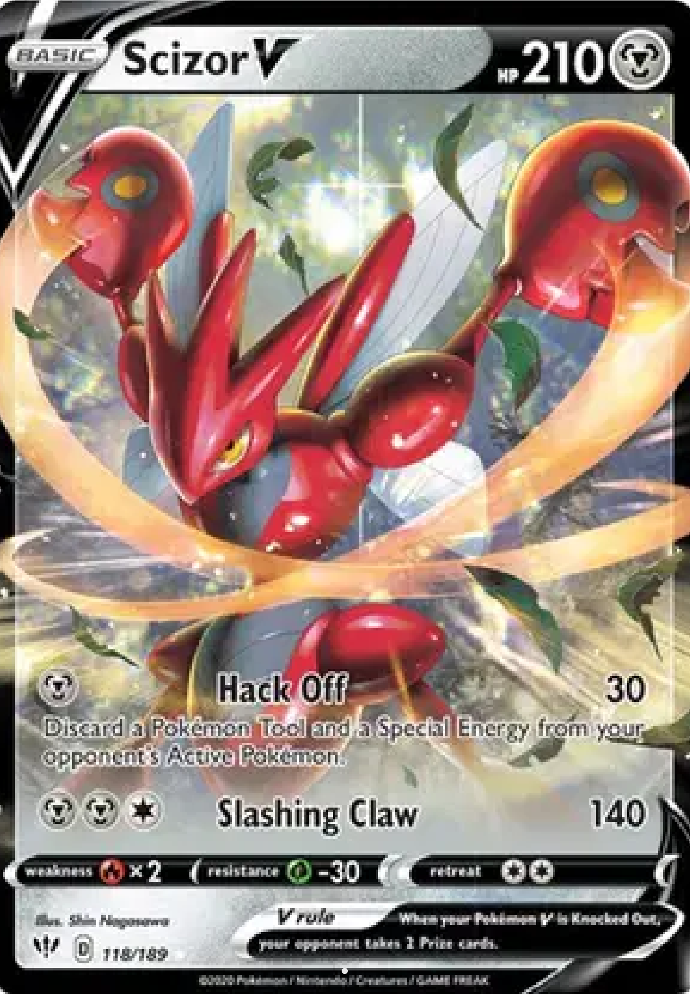 Scizor V 118/189