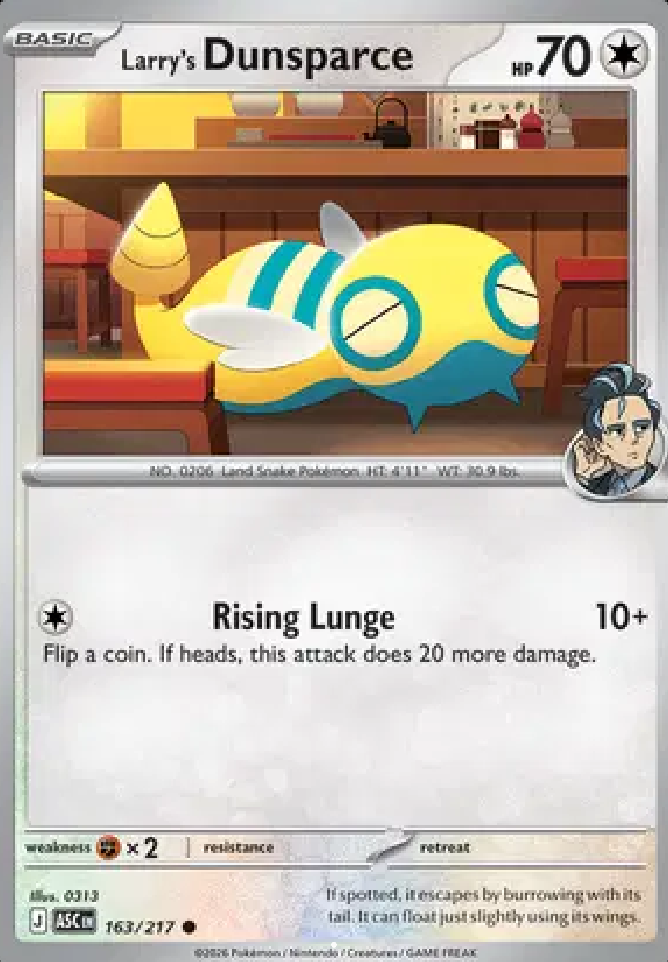 Larry’s Dunsparce 163/217