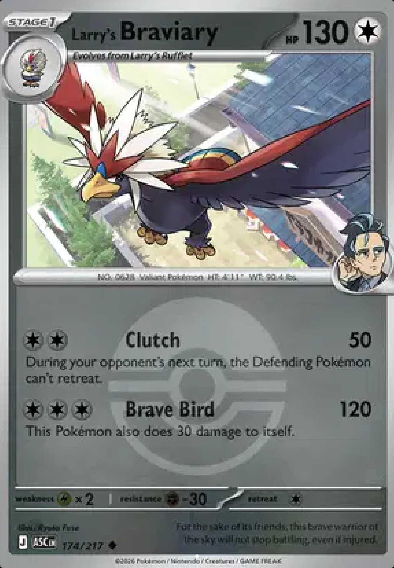 Larry’s Braviary (Poke Ball)174/217