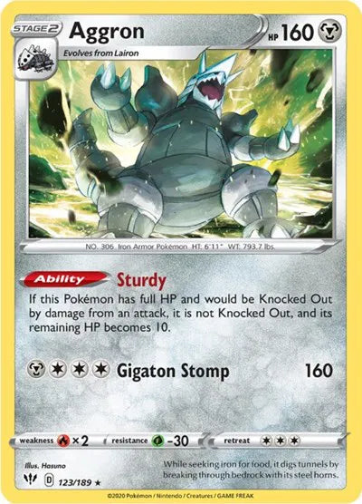 Aggron 123/189