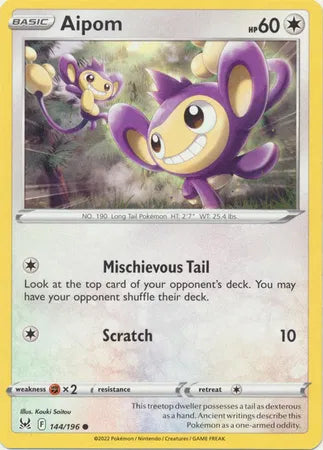 Aipom 144/196