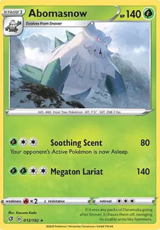 Abomasnow 013/192