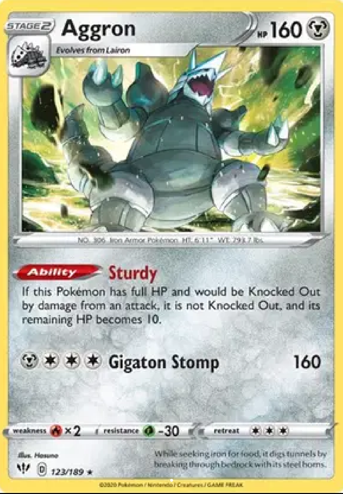 Aggron 123/189