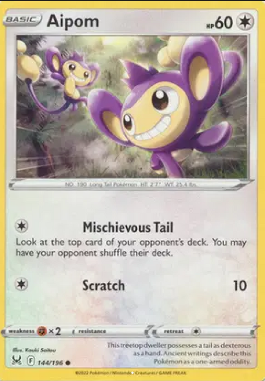 Aipom 144/196