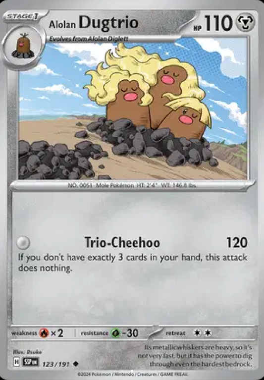 Alolan Dugtrio 123/191