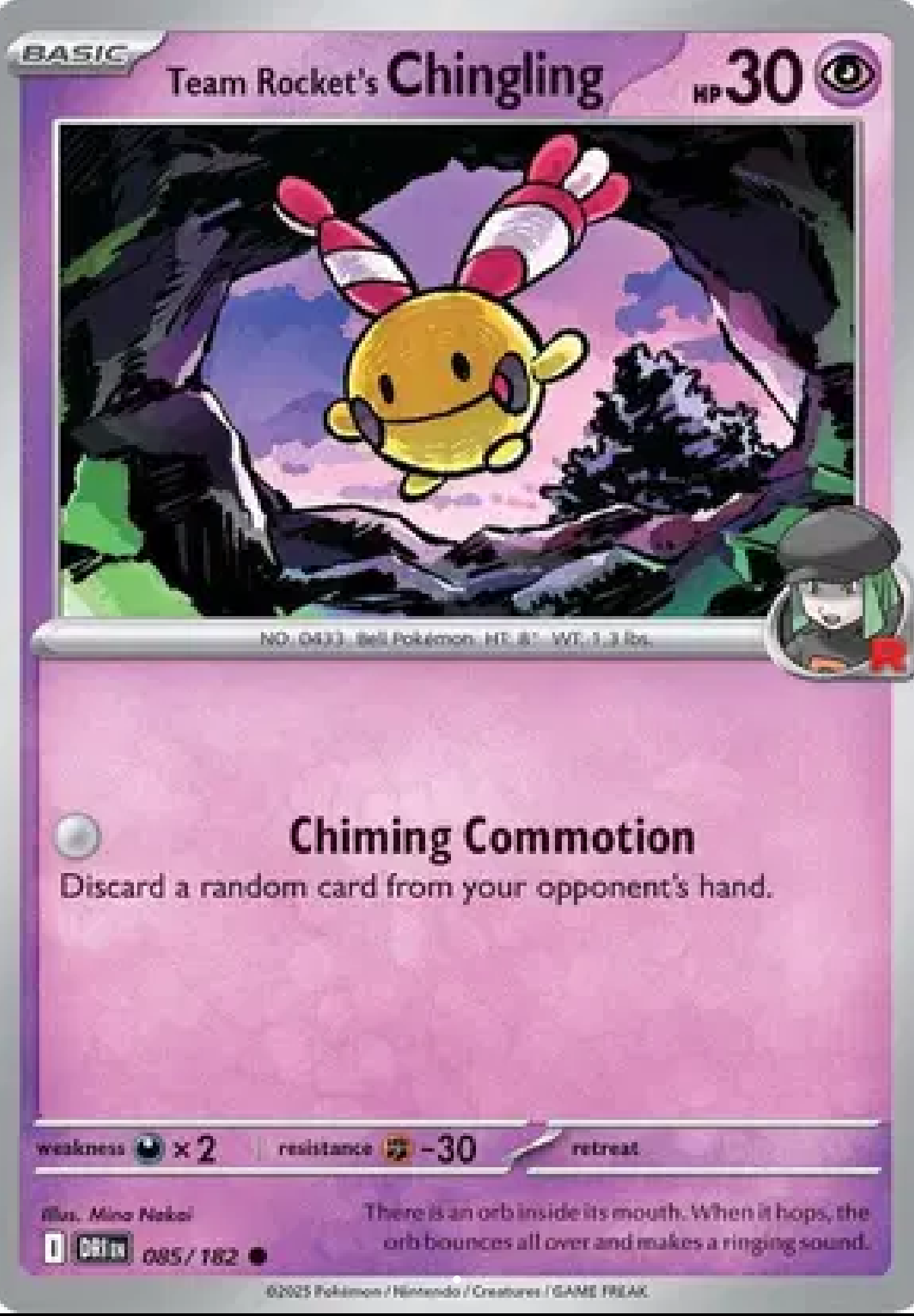 Team Rocket’s Chingling 085/185