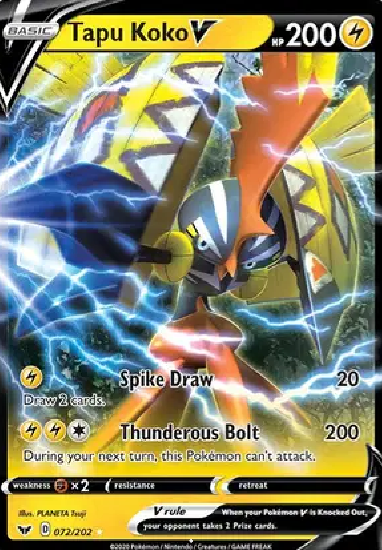 Tapu Koko V 072/202