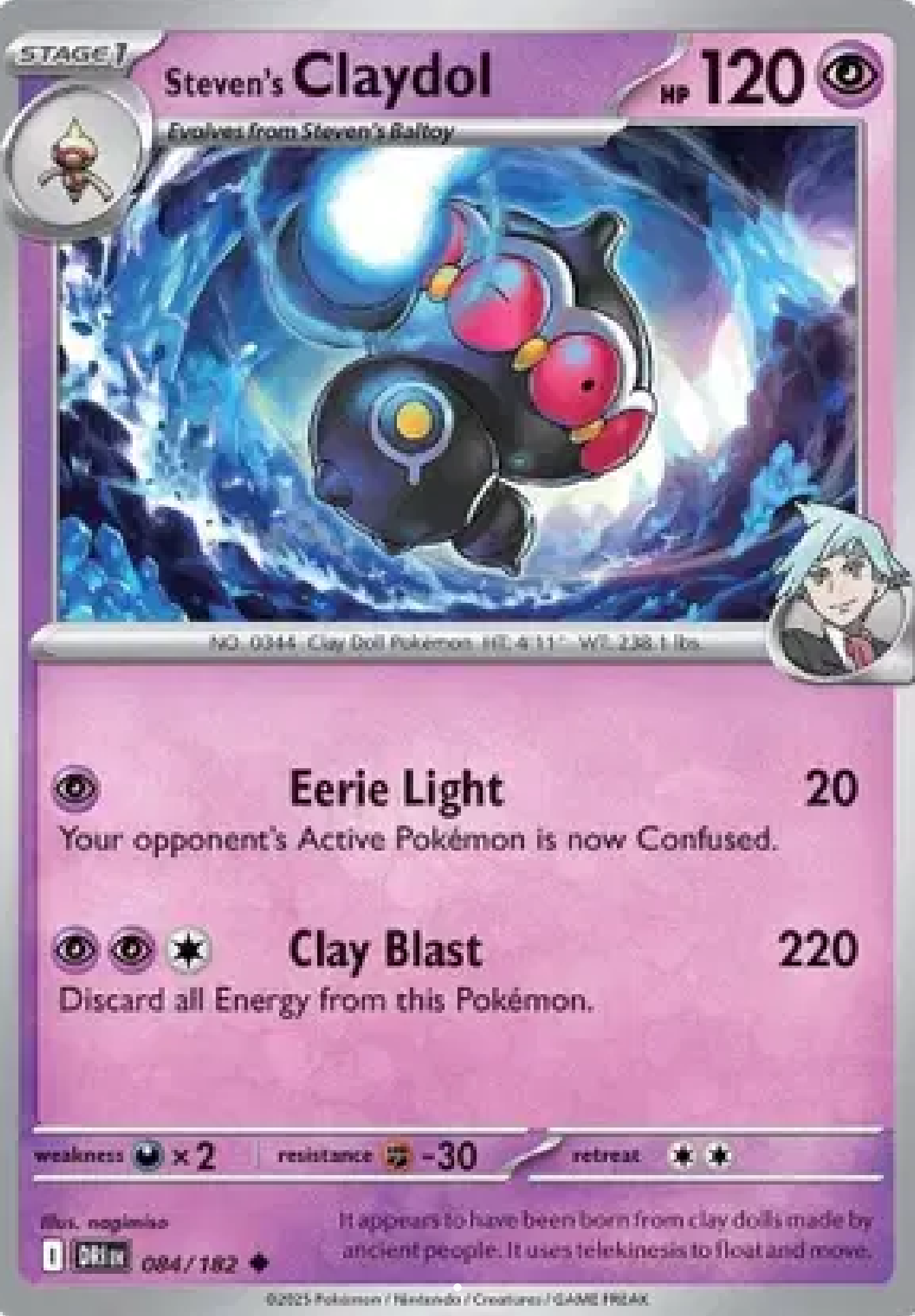 Steven’s Claydol 084/182